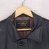 NOUBELLE lamb leather 裏地総柄 レザーカーコート メンズ JPN:L