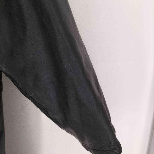 NOUBELLE lamb leather 裏地総柄 レザーカーコート メンズ JPN:L