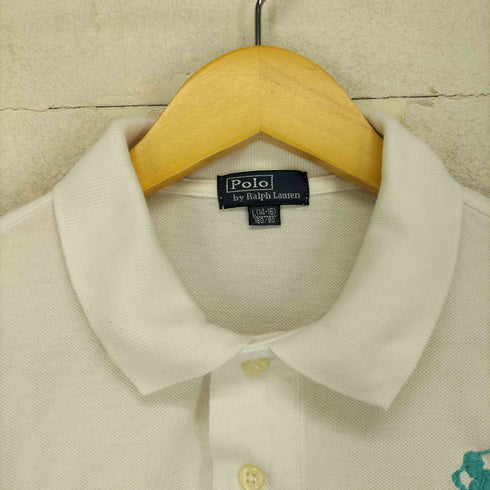ポロバイラルフローレン Polo by RALPH LAUREN ビッグポニー ナンバリング S/S ポロシャツ レディース L 160/80