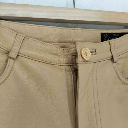 amian lamb leather リアルレザーパンツ レディース 9