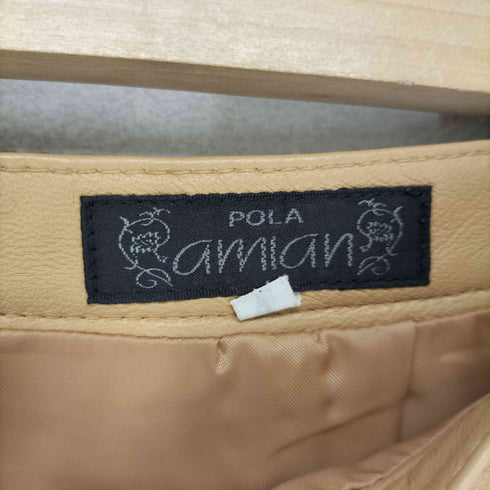 amian lamb leather リアルレザーパンツ レディース 9
