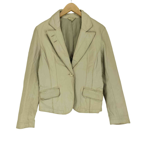 Crea Mure goat leather レザーテーラードジャケット レディース JPN:11号