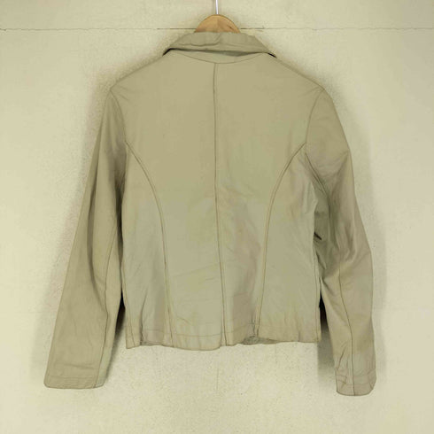 Crea Mure goat leather レザーテーラードジャケット レディース JPN:11号