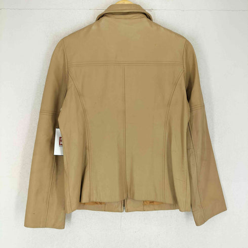 Blasting Powder lamb leather レザージップアップブルゾン レディース JPN:9号