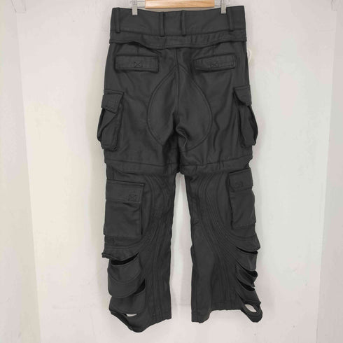 ArguE CulturE カーブデザインフェイクレザーパンツ メンズ JPN:XL
