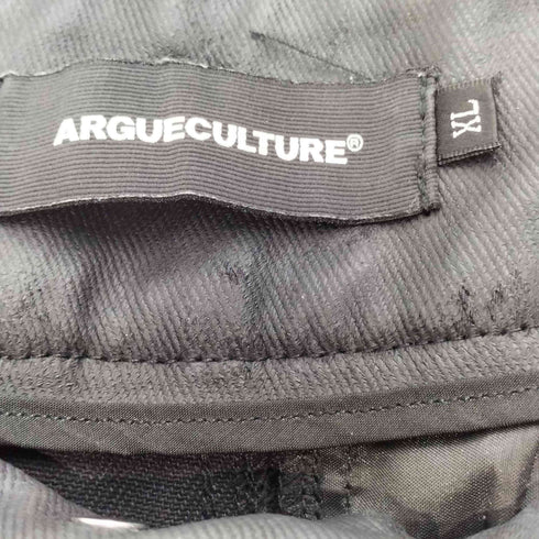 ArguE CulturE カーブデザインフェイクレザーパンツ メンズ JPN:XL