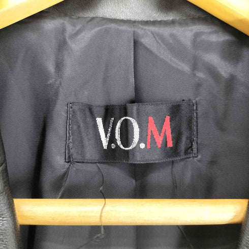 V.O.M lamb leather リアルレザーコート レディース
