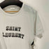 サンローランパリ SAINT LAURENT PARIS Logo print tee メンズ L