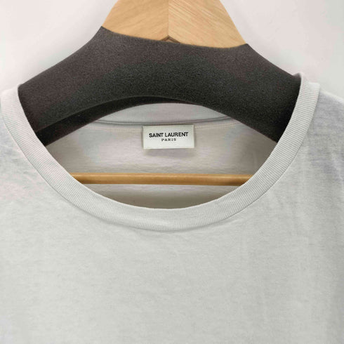 サンローランパリ SAINT LAURENT PARIS Logo print tee メンズ L