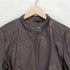 goatskin ゴートレザー ヤギ革 レザー ジップ ジャケット レディース JPN:XL