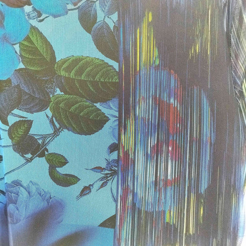 デシグアル Desigual 花柄 シアーワンピース レディース M