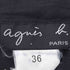 アニエスベー agnes b. PARIS シルク100% ティアードミニスカート レディース 36
