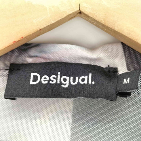 デシグアル Desigual ボタン付きチュールシャツ レディース M
