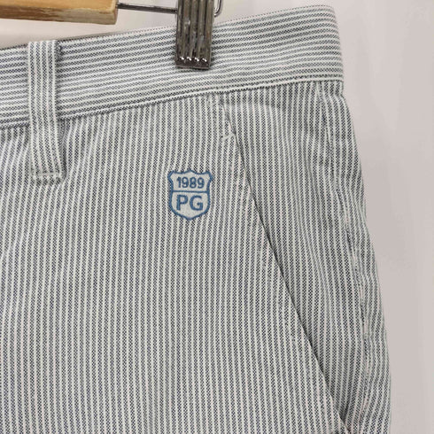 パーリーゲイツ PEARLY GATES シンチバック ヒッコリーストライプショーツ メンズ 5