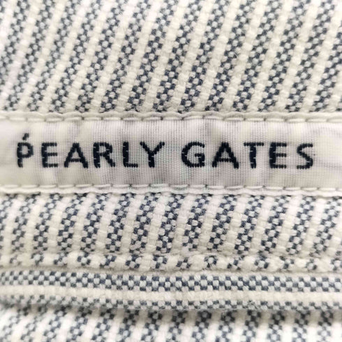 パーリーゲイツ PEARLY GATES シンチバック ヒッコリーストライプショーツ メンズ 5