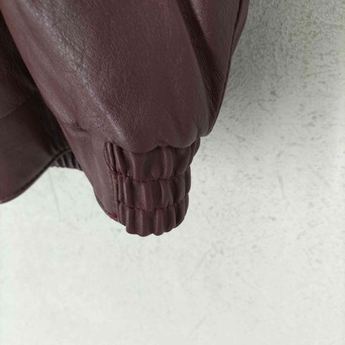 裏ボア 比翼レザージャケット メンズ