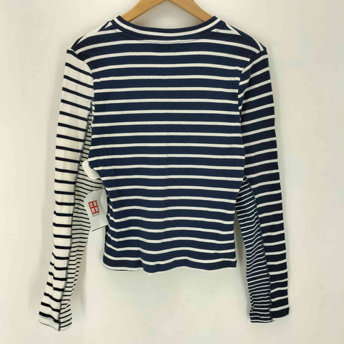 デシグアル Desigual クレイジーパターン ボーダーTシャツ レディース JPN:XL