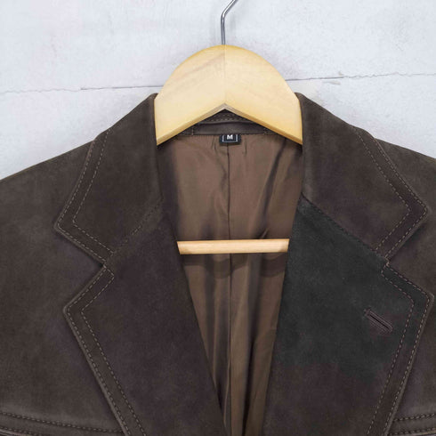 Partina lamb leather ラムスエード テーラードジャケット メンズ JPN:M
