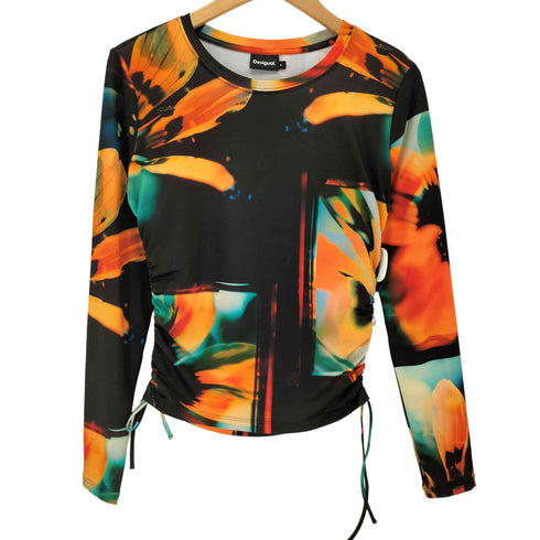 デシグアル Desigual グラフィックプリント トップス レディース M