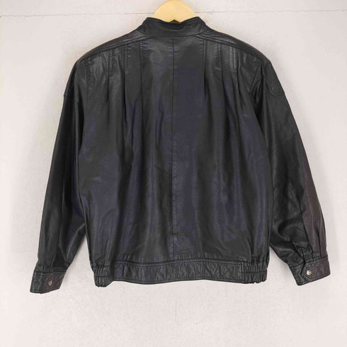 MYLENE cow leather スタンドカラー レザーブルゾン レディース JPN:M