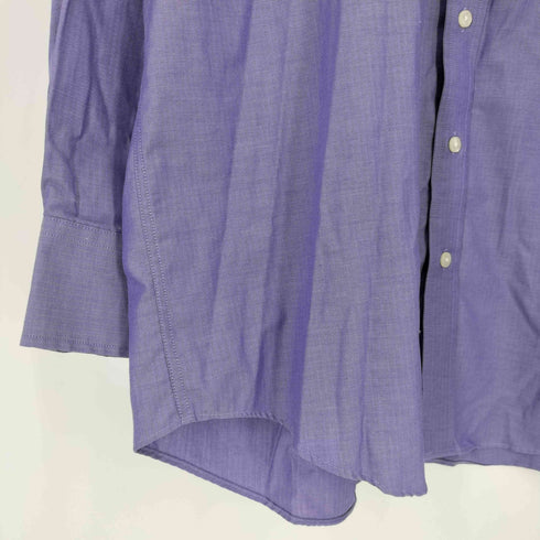 ノーティカ NAUTICA NON-IRON SANS REPASSAGE ヘリンボーン ワイドシルエット シャツ メンズ 17 34/35