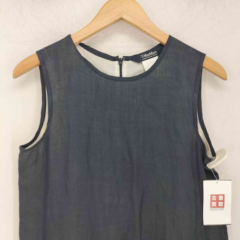 エスマックスマーラ S Max Mara 綿100% ノースリーブ ワンピース レディース JPN:36