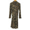 デシグアル Desigual SNAKEBRILLO ロングスリーブシャツワンピース レディース M