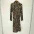 デシグアル Desigual SNAKEBRILLO ロングスリーブシャツワンピース レディース M