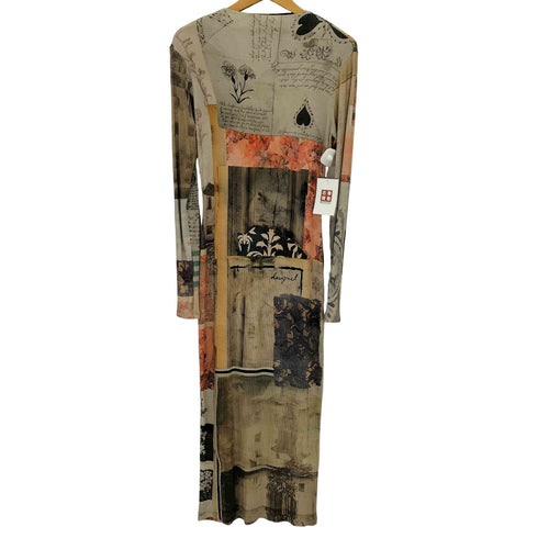 デシグアル Desigual コラージュフィットドレス レディース M