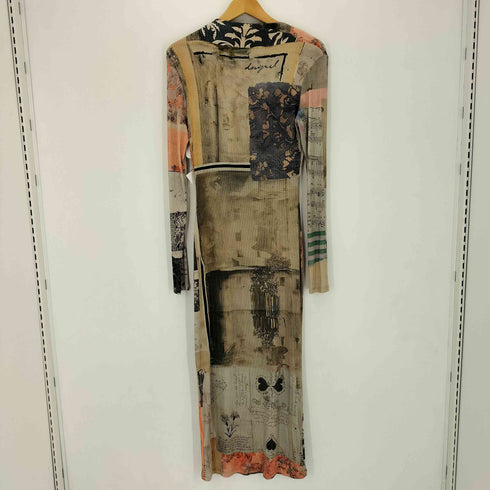 デシグアル Desigual コラージュフィットドレス レディース M
