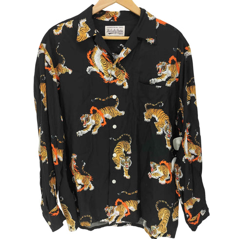 ワコマリア WACKO MARIA コラボ タトゥーアーティスト HAWAIIAN SHIRT L/S メンズ JPN:L