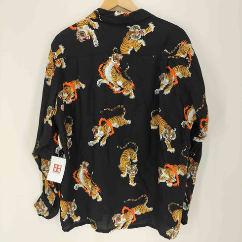 ワコマリア WACKO MARIA コラボ タトゥーアーティスト HAWAIIAN SHIRT L/S メンズ JPN:L