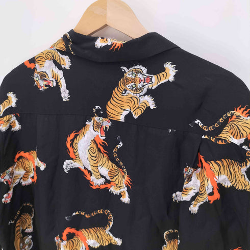 ワコマリア WACKO MARIA コラボ タトゥーアーティスト HAWAIIAN SHIRT L/S メンズ JPN:L