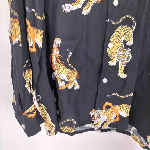 ワコマリア WACKO MARIA コラボ タトゥーアーティスト HAWAIIAN SHIRT L/S メンズ JPN:L