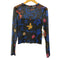 デシグアル Desigual 花柄 スリムショートTシャツ レディース M