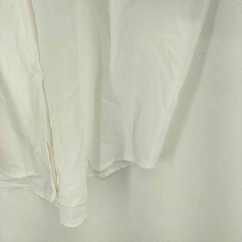 ギャザー加工 バンドカラーシャツブラウス レディース ONE SIZE
