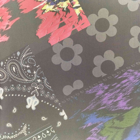 デシグアル Desigual 総柄 S/S シアーワンピース レディース M