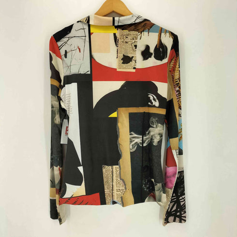 デシグアル Desigual ラクロワ アートコラージュプリント シャツ レディース L