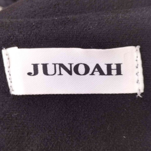 ジュノア JUNOAH チェック柄 ダブルブレストコート レディース US:10