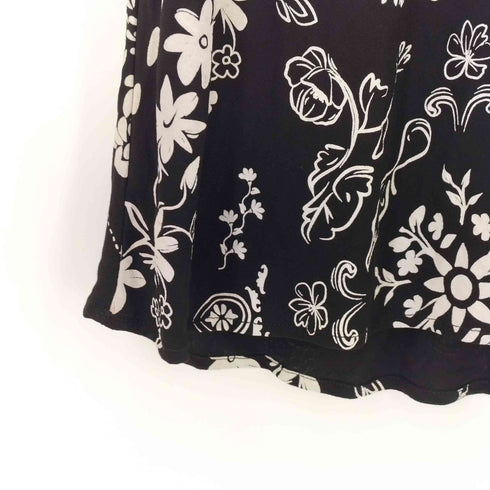 デシグアル Desigual ブラックバンダナスカート レディース M