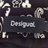 デシグアル Desigual ブラックバンダナスカート レディース M
