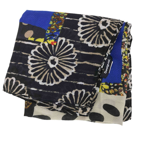 デシグアル Desigual マルチカラー 総柄スカーフ レディース