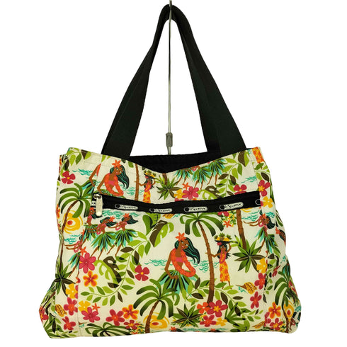 レスポートサック LeSportsac 花柄 フラガール リバーシブル トートバック レディース