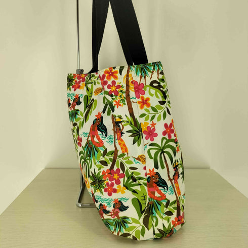 レスポートサック LeSportsac 花柄 フラガール リバーシブル トートバック レディース