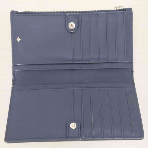 ケイトスペードニューヨーク kate spade NEW YORK フラワー ジャカード ジップ スリム ウォレット レディース