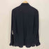 BARDELLI イタリア製 シルク プリーツ 立体ポケット レギュラーカラー L/S シャツ メンズ import:M