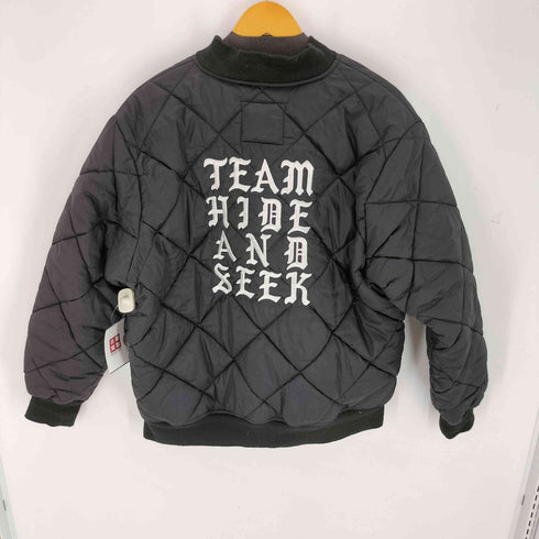 ハイドアンドシーク HIDE AND SEEK NYLON QUILTING JACKET メンズ M