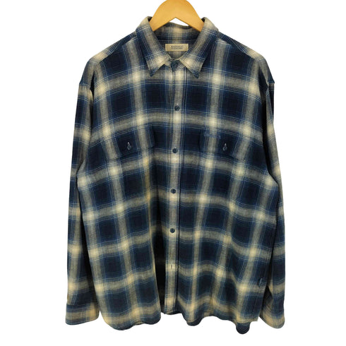 ラディアル RADIALL MACKTEN -REGULAR COLLARED SHIRT L/S オンブレチェックシャツ メンズ M