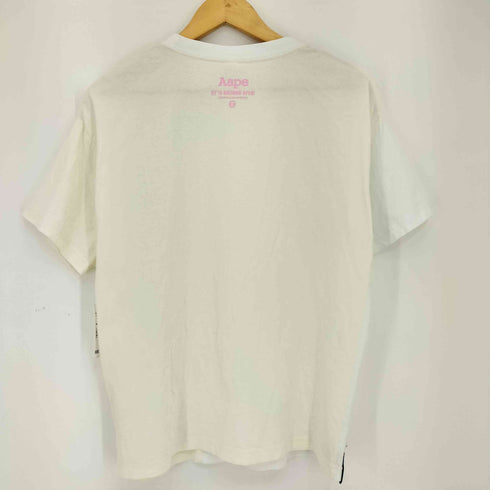エーエイプバイアベイシングエイプ AAPE BY A BATHING APE MOONFACE EMBELLISHED TEE メンズ JPN:S
