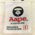 エーエイプバイアベイシングエイプ AAPE BY A BATHING APE MOONFACE EMBELLISHED TEE メンズ JPN:S